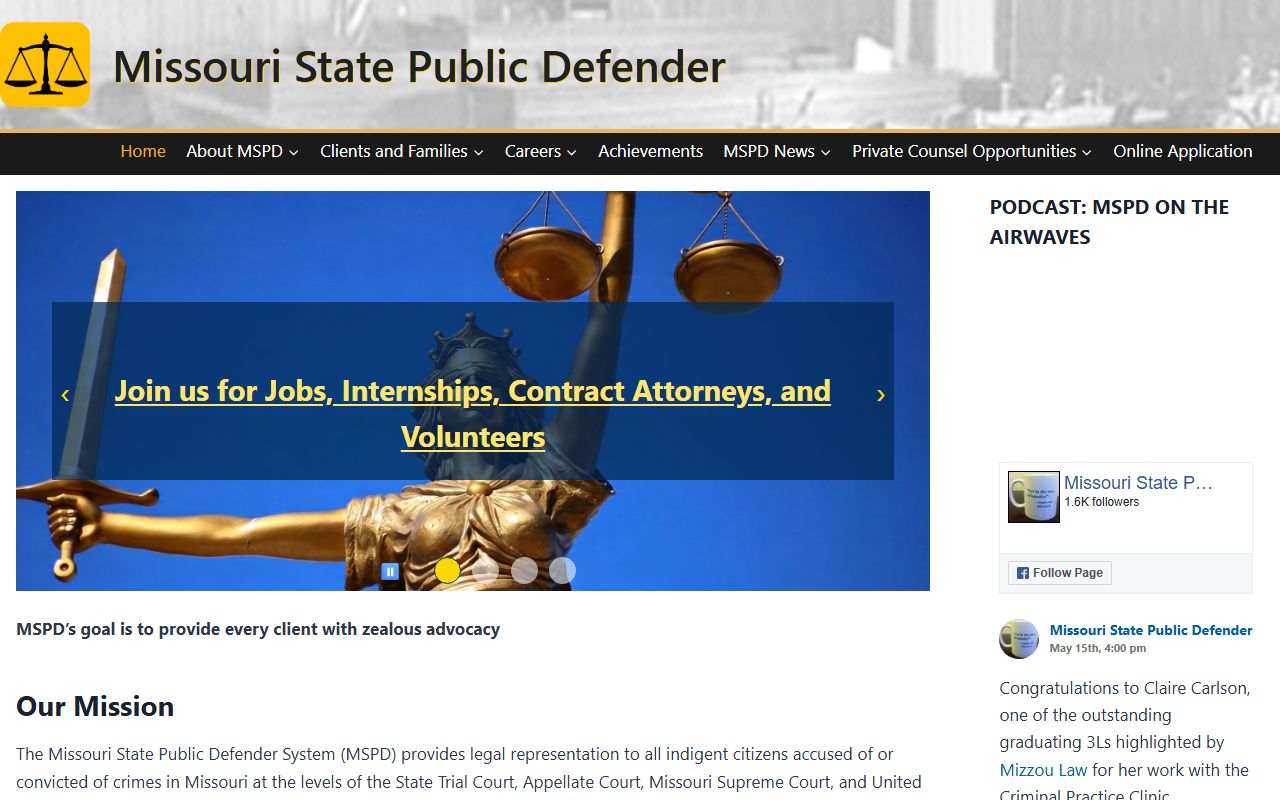 Clay County released inmates Missouri State Public Defender official page